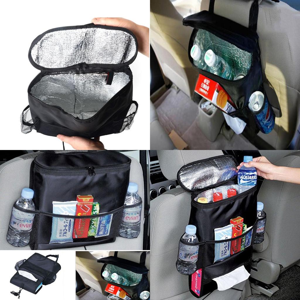 Car Ice Pack Thermal Insulation Bag Seat Sundries Paper Towel Storage Bags