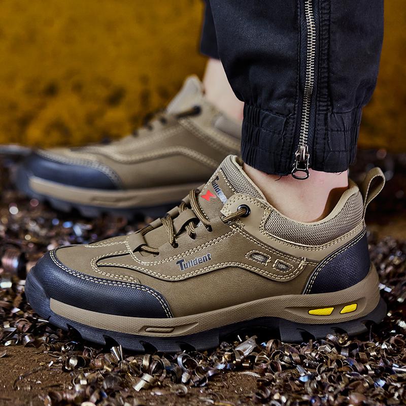 Men's Safety Shoes, Puncture Resistant Work Shoes, Men's Protective Shoes, Wear-resistant Work Boots  Tactical Boots