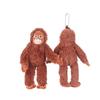 Chimpanzees Monkey Cartoon Gorilla Plush Toy Plush Stuffed Gorilla Plush Keychain  Children Gift