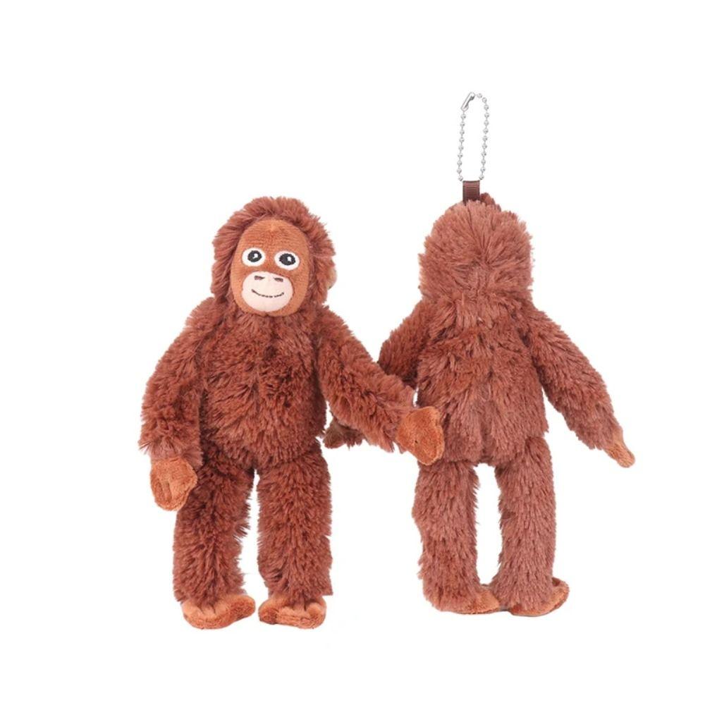 Chimpanzees Monkey Cartoon Gorilla Plush Toy Plush Stuffed Gorilla Plush Keychain Children Gift