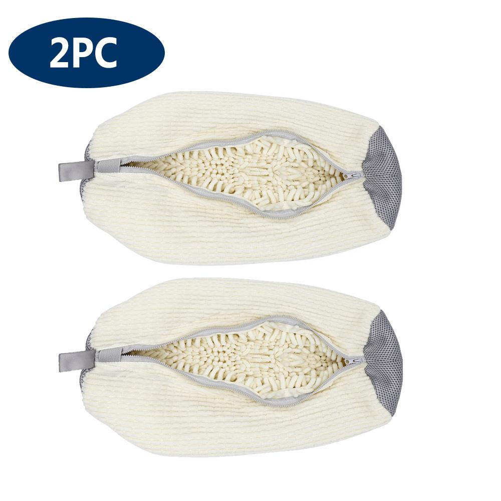 Shoe Washing Machine Bag Reusable Laundry Bag for Sneakers Mesh Shoe Cleaning Bag with Zipper Washer Dryer Protective Wash Bag