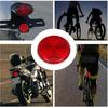 10 Pack Red Self Adhesive Round Reflectors, Road Safety Stick-On Rear Reflectors For Trailer Caravan Truck Lorry Or Agricultural Machines