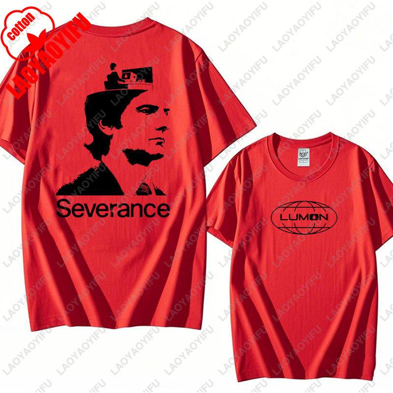 Vintage Lumon Macrodata Refinement Severance Tees Retro Severance TV Show Cotton Tshirt Summer Retro Trend Cool Unisex T Shirts