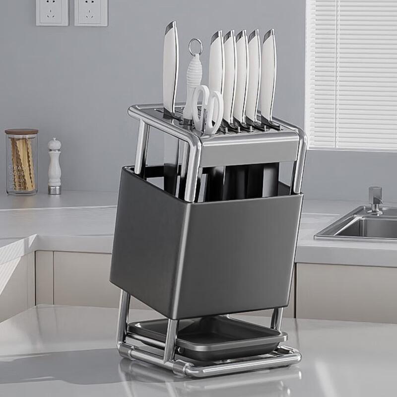

ZISIZ Slanted Kitchen Knife Holder