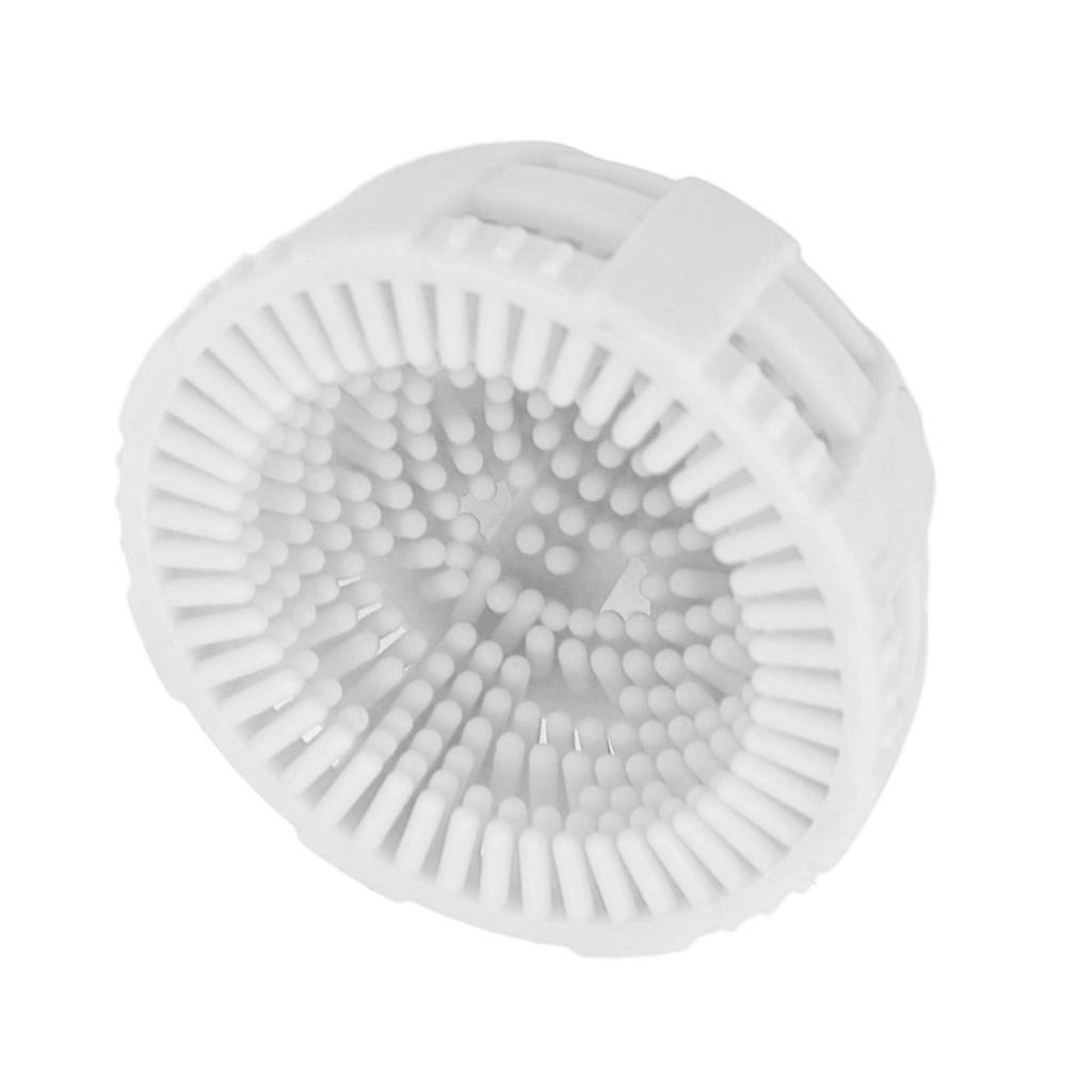 Silicone Egg Brush Vegetable Brush Scrubber Efficient Cleaning Multipurpose Cleaning Brush for Home Farm White