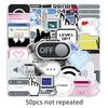 50Pcs 404 Network Error Java Diy Stickers Funny Programmer Internet Meme Sticker Scrapbooking Phone Luggage Waterproof Decals
