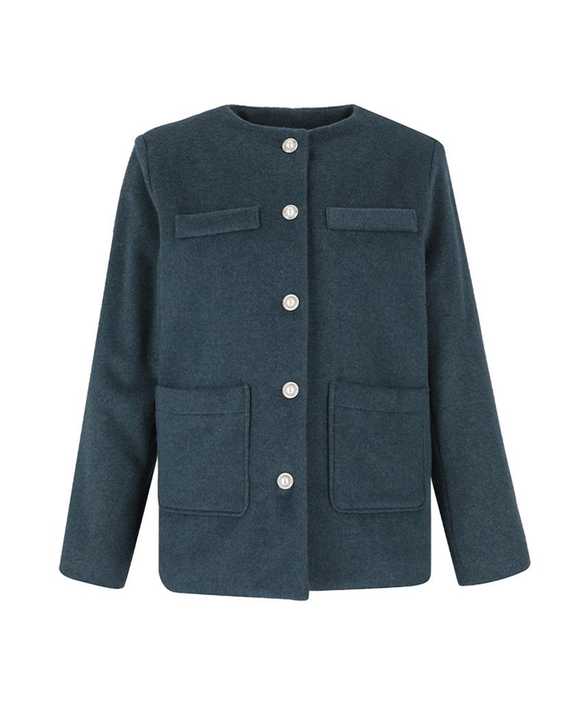 SOUP Wool Blended Jacket And Skirt Set (Sactxf1)