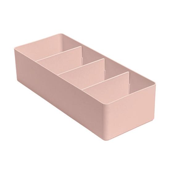 Adjustable Drawer Divider Box Multi-Compartment Drawer Organizer Desk Storage Box for Cosmetics Snacks with Removable Dividers