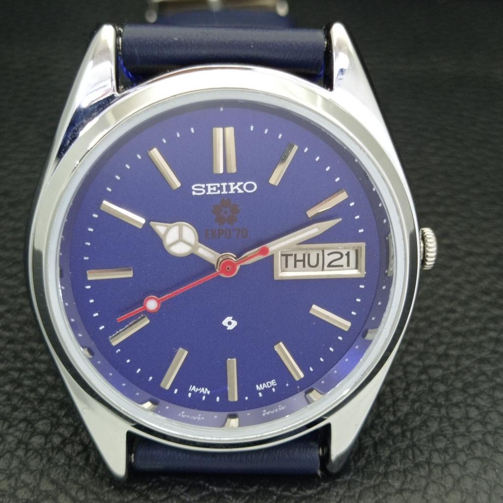 REFURBISHED VINTAGE SEIKO EXPO 70 AUTOMATIC 6309A JAPAN MENS WATCH a441912-1