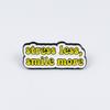Personalized Colorful English Letter Brooch Fashion Clothing or Backpack Accessory