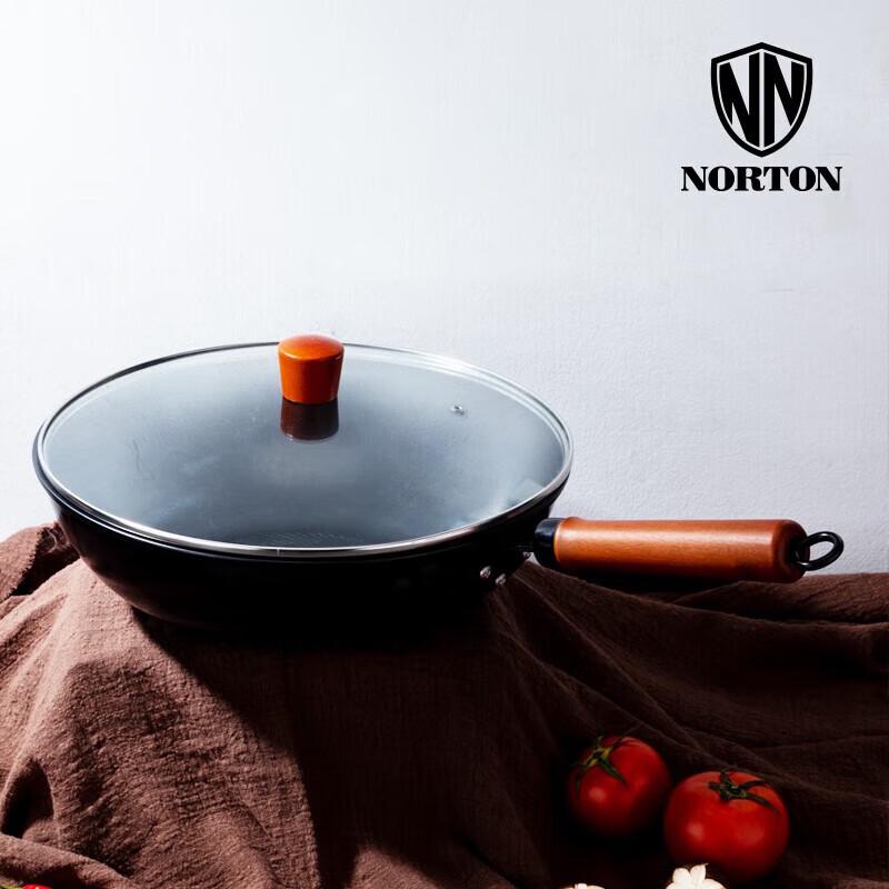 NORTON Fine Iron Universal Frying Wok