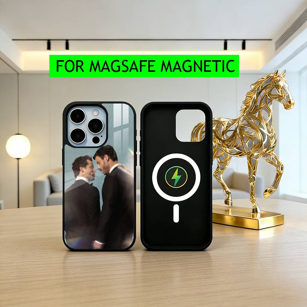 

H-Heated R-Rivalry S-Scott Hunter Phone Case For iPhone17,16,15,14,13,12,11 Plus,Pro Magnetic For Magsafe Wireless Charging iPhone13PRO