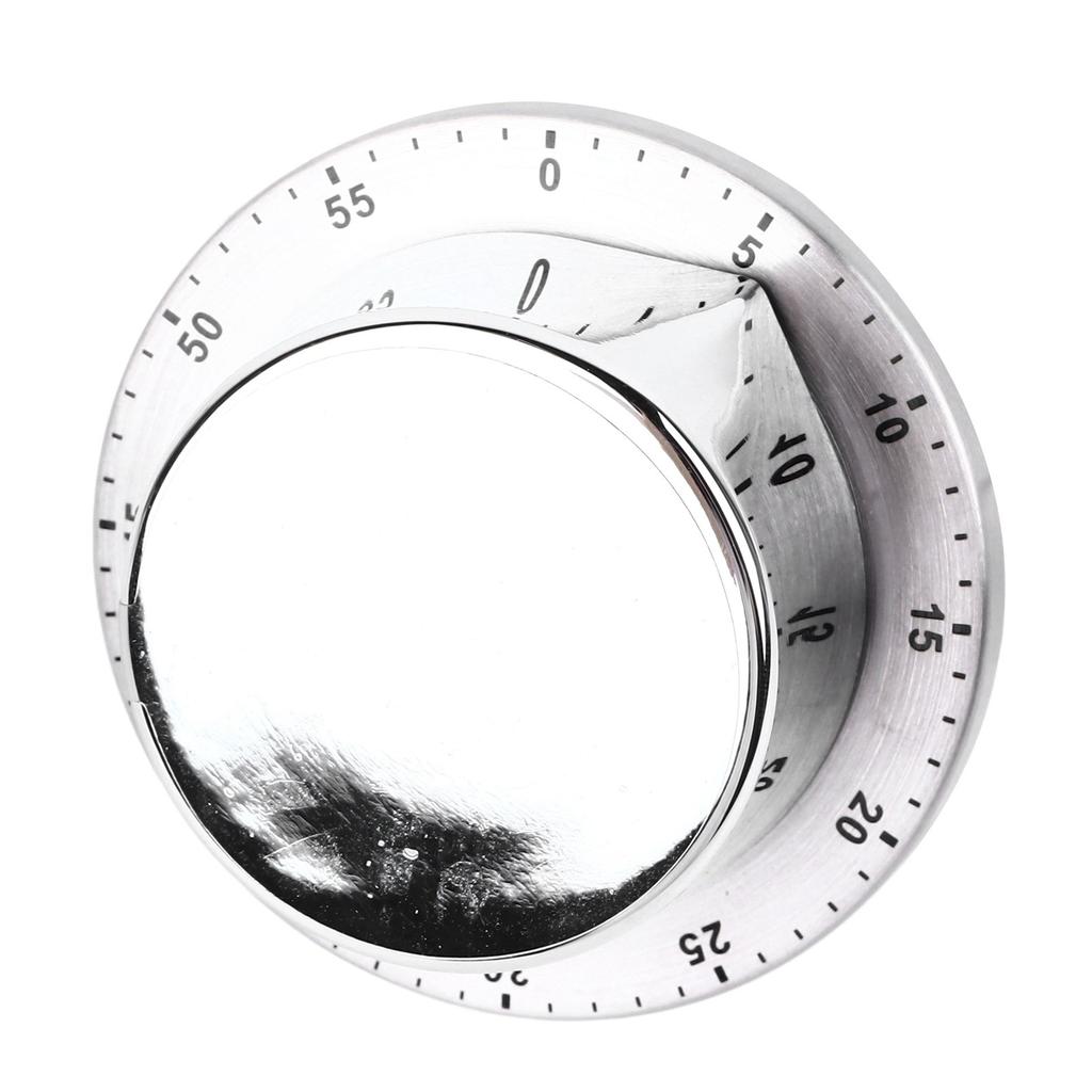 Kitchen Timer Stainless Steel Countdown Timer Clock Mechanical Kitchen Timer for Cooking Baking