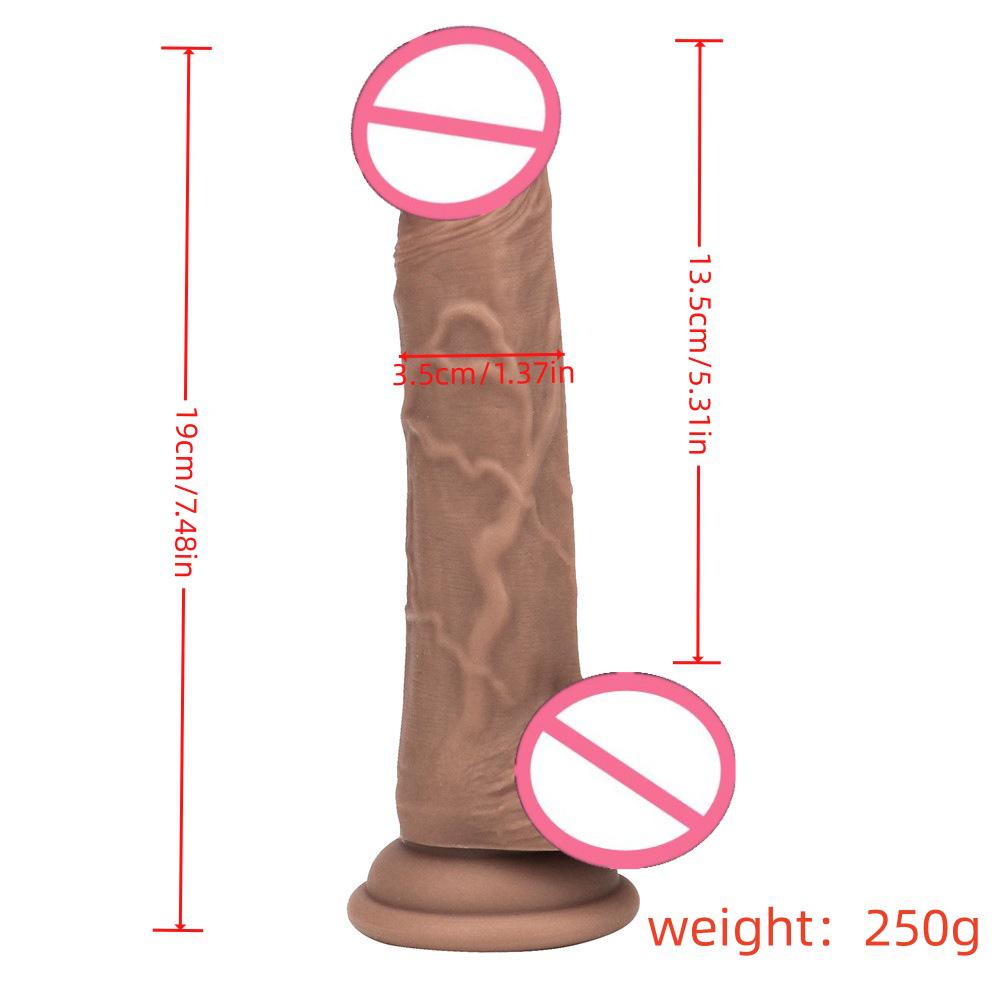 Soft Silicone Female Simulation Dildo - Tyrannosaurus Design
