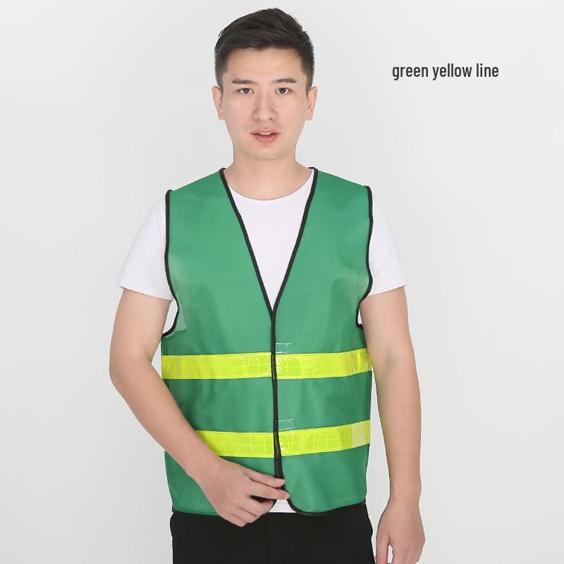 Reflective Safety Vest for Construction and Night Riding
