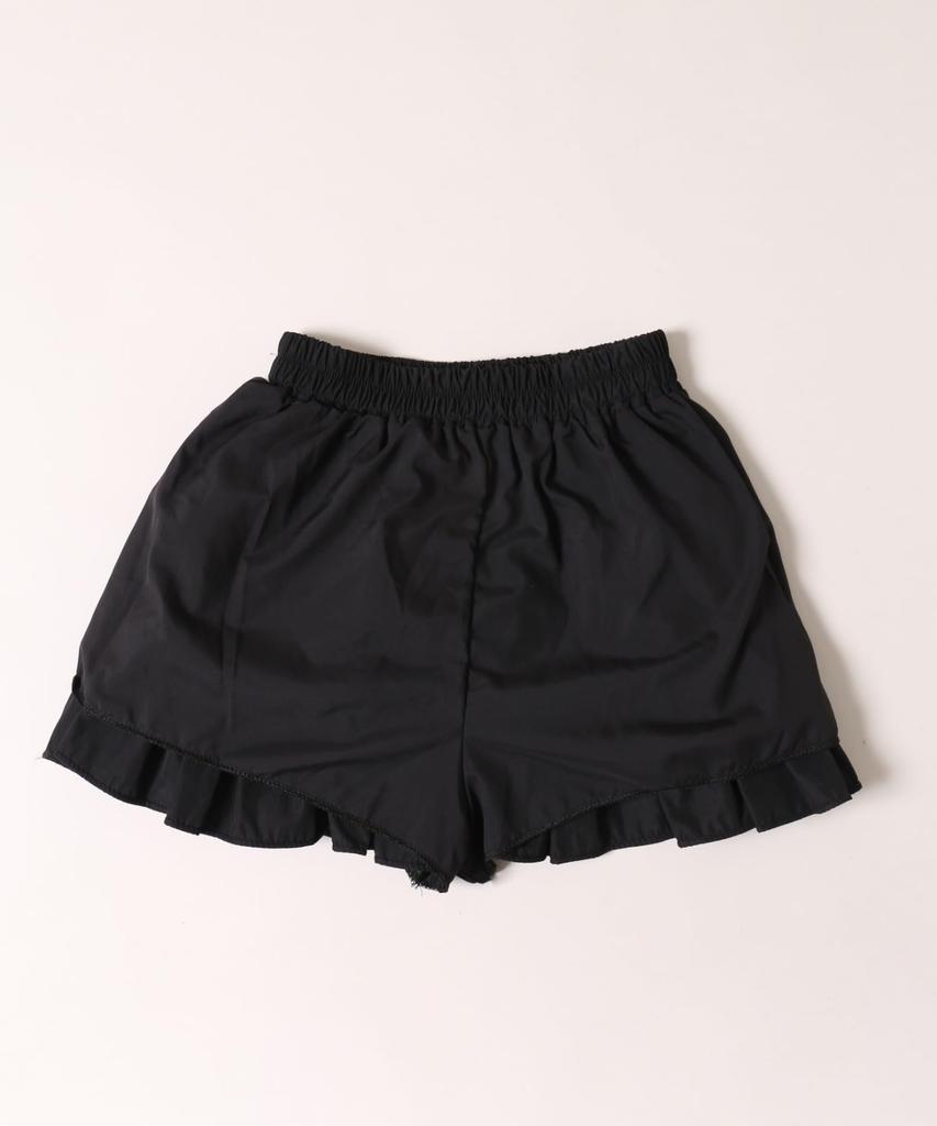 WEGO PHILLY Mini Solid Size Black Skirt, Color, Tiered, Girly, Casual, Spring/Summer Clothes, Women's, F,