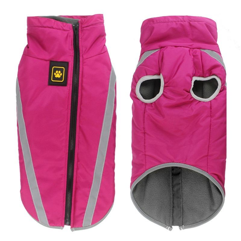Dog Clothes Autumn and Winter Warm Large Dog Cotton Clothes Traction Dog Clothes Large Dog Jackets Pet Clothes