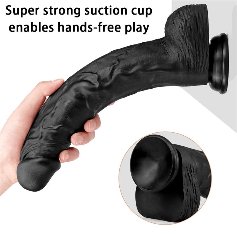 Liquid Silicone Lifelike Dildo Female Products Manual Large Super Soft Simulation Tool Sex Toy