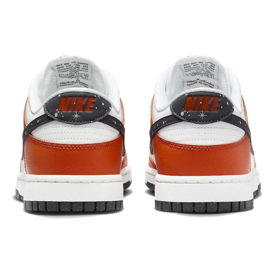 Nike Dunk Low Starry Swoosh Men Sneakers Orange Campfire-Orange Summit-White FV6909-800