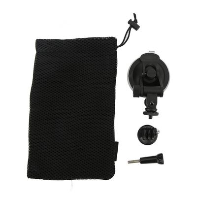 Suction Mount Black Stable 14in Screw Interface Sports Camera Holder for Action Camera