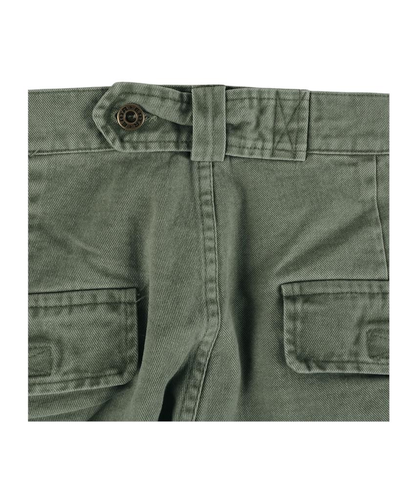 Ialtial Multi Pocket Cargo Pants Khaki