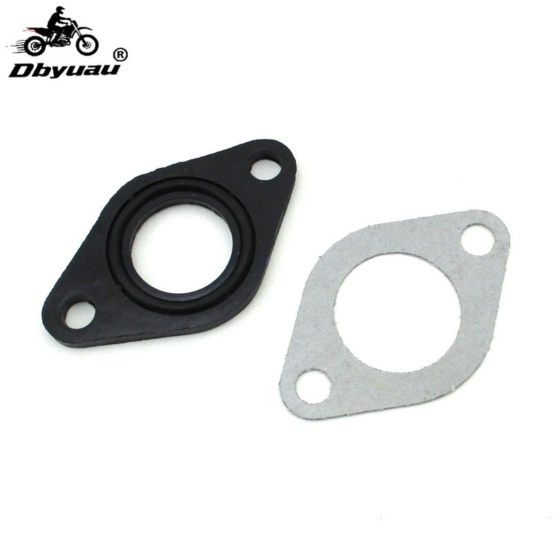 Dbyuau 19mm / 20mm Carburetor Manifold Intake Pipe Gasket Spacer Seal For Pit Dirt Bike ATV Quad