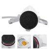 HalfFace Guard Gas Defense with No.3 Filter Box Silicone Portable for Personal Protection