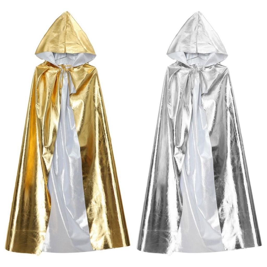 Anime Costumes Women Man Boys Girls Vampire Grim Reaper Cloak Outfit Halloween Cosplay Costumes Masquerade Carnival Party Role Play Dress Up