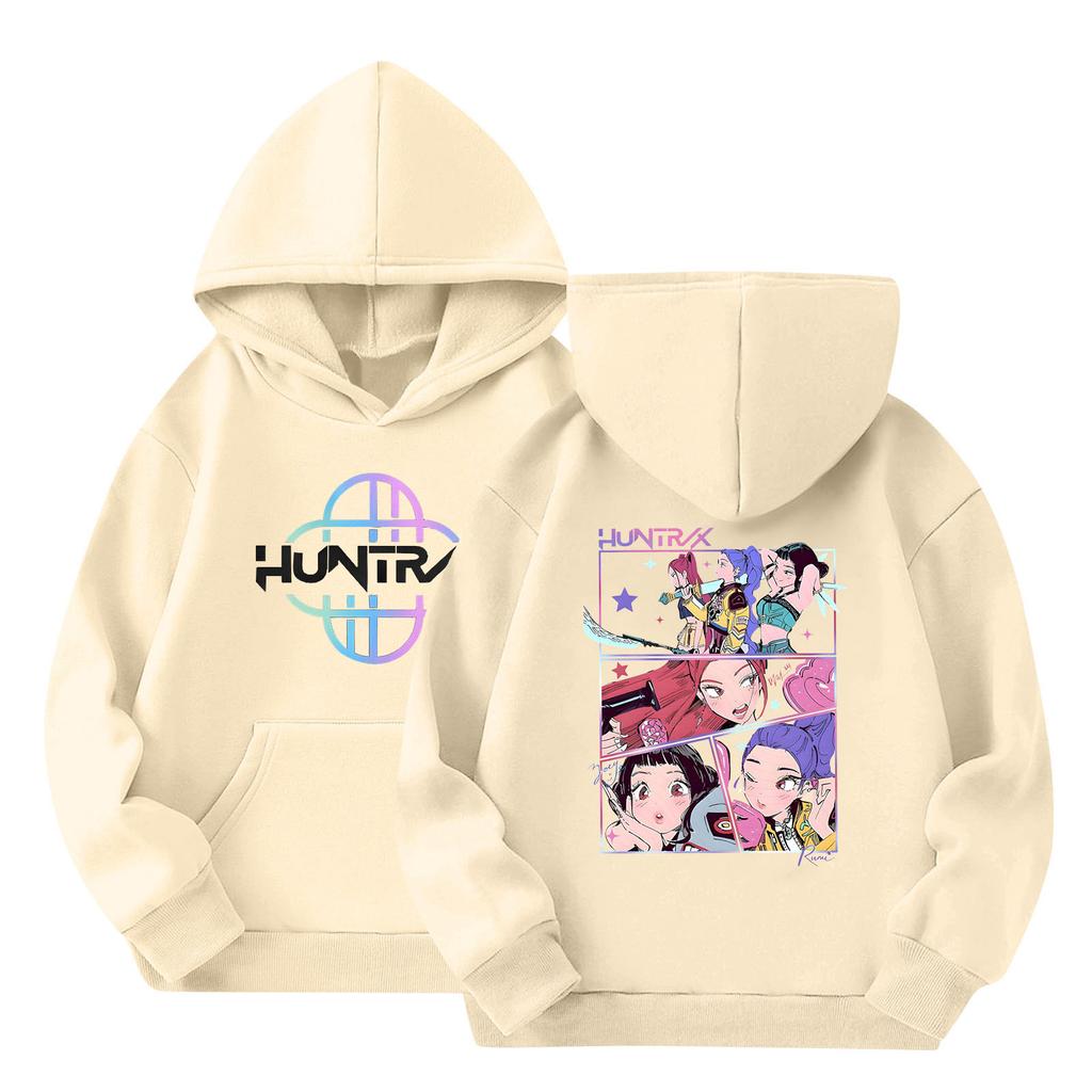 Dětská mikina s kapucí Chlapecká a dívčí módní potištěná mikina s dlouhým rukávem