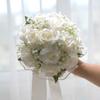 Artificial Rose Flowers Wedding and Engagement Bridal Bouquets Bridesmaid Bouquets Wedding Decoration Flowers Holiday and Birthday Gifts