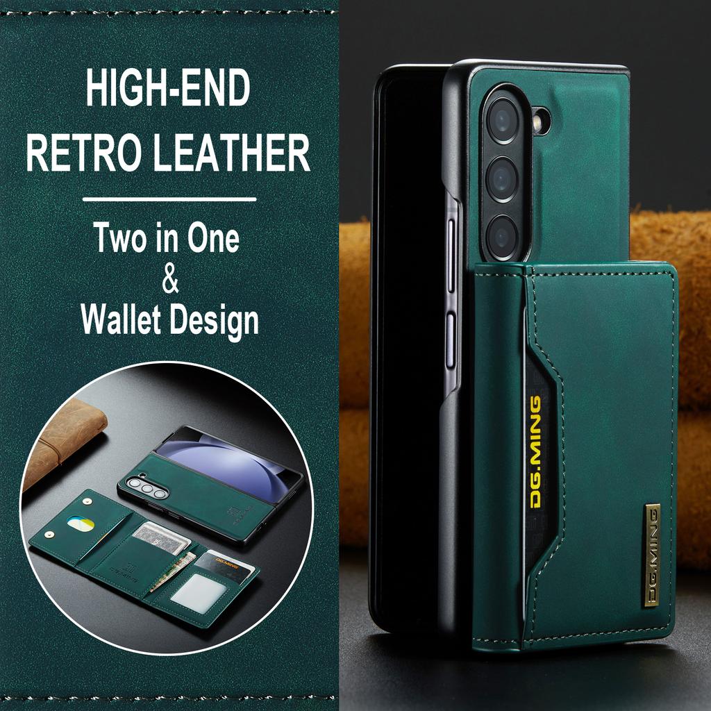 for samsung z fold 5 Anti-Dust Fall Protection Folding Case for Samsung Galaxy Z Fold 5 Fold5 Phone Accessories Card Slot Bag