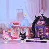 Genuine Keeppley  Building Blocks Street Scene Series Model  Mymelody Kuromi Splicing Toy Pompom Purin Gift