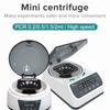 Mini Portable PCR Centrifuge Machine Digital Display High-Speed Plasma Centrifuge Laboratory Microcentrifuge