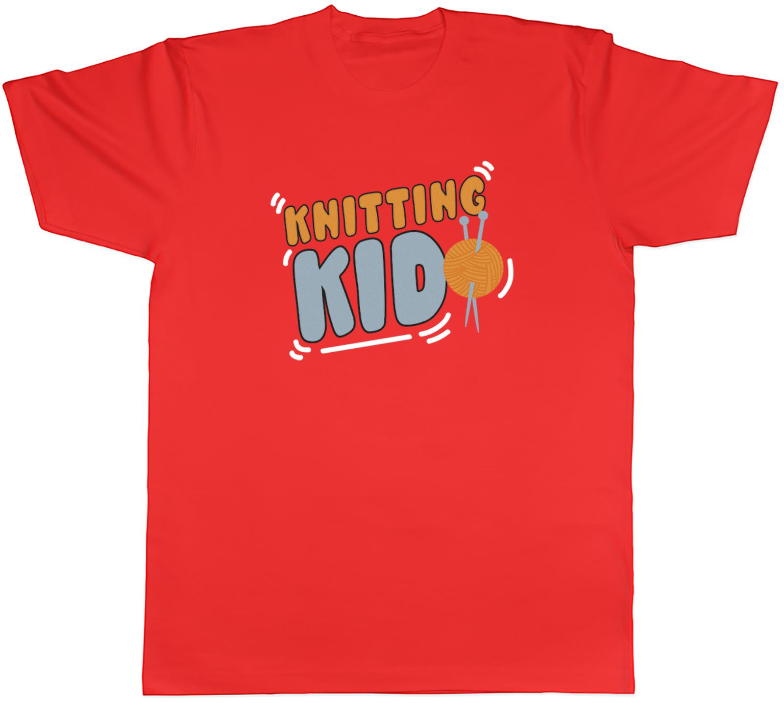 Knitting Kid Ball of Yarn Unisexs TShirt Tee Gift Top S