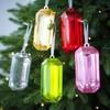 Multicolor Christmas Tree Pendant Color Glitter Christmas Hanging Decoration  Festival