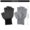 12Pair Breathable Sports Gloves Unisex Nylon Fingerless Gloves NonSlip Nylon Working Gloves for Women and Men
