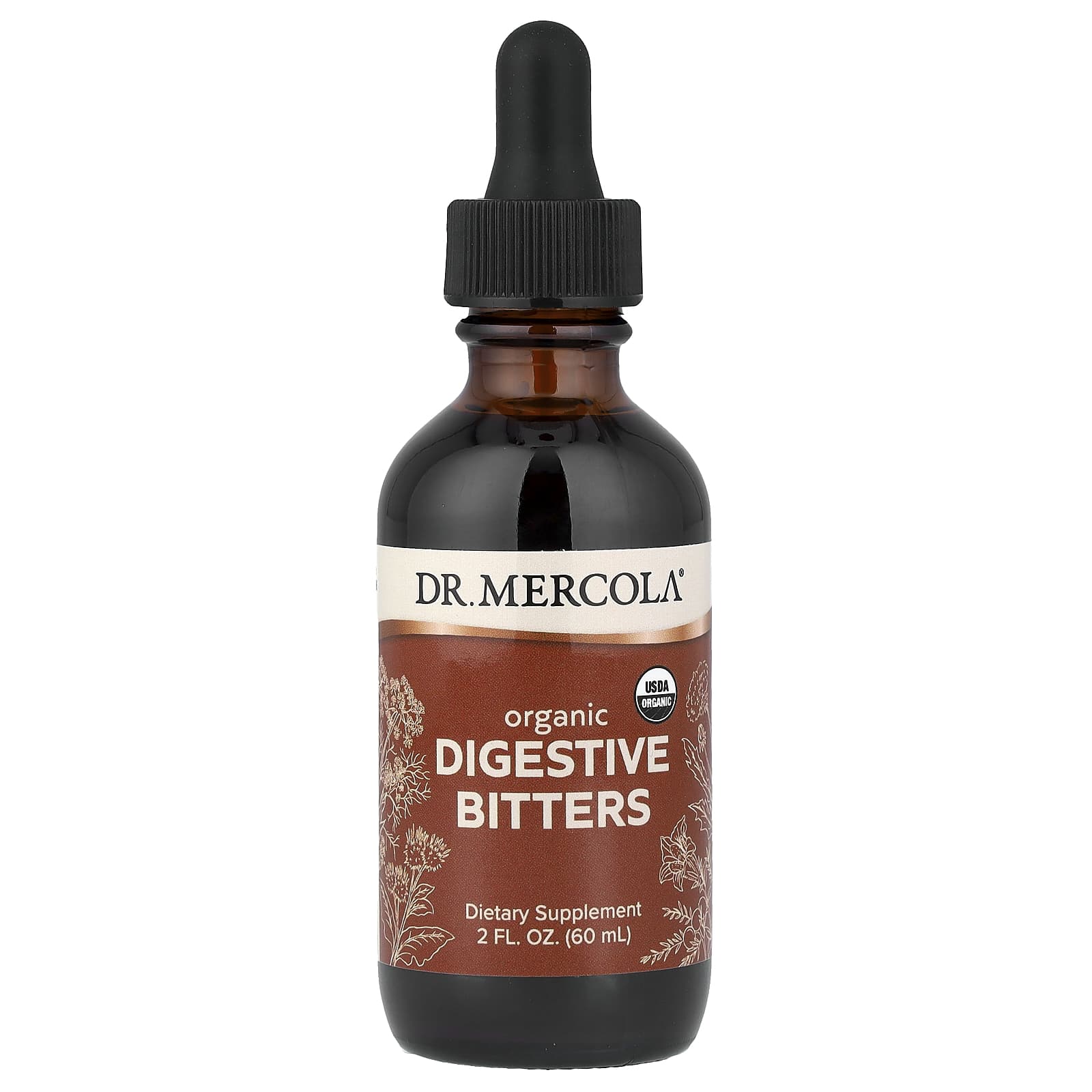 

Dr. Mercola, Organic Digestive Bitters, 60Ml(2Fl Oz)