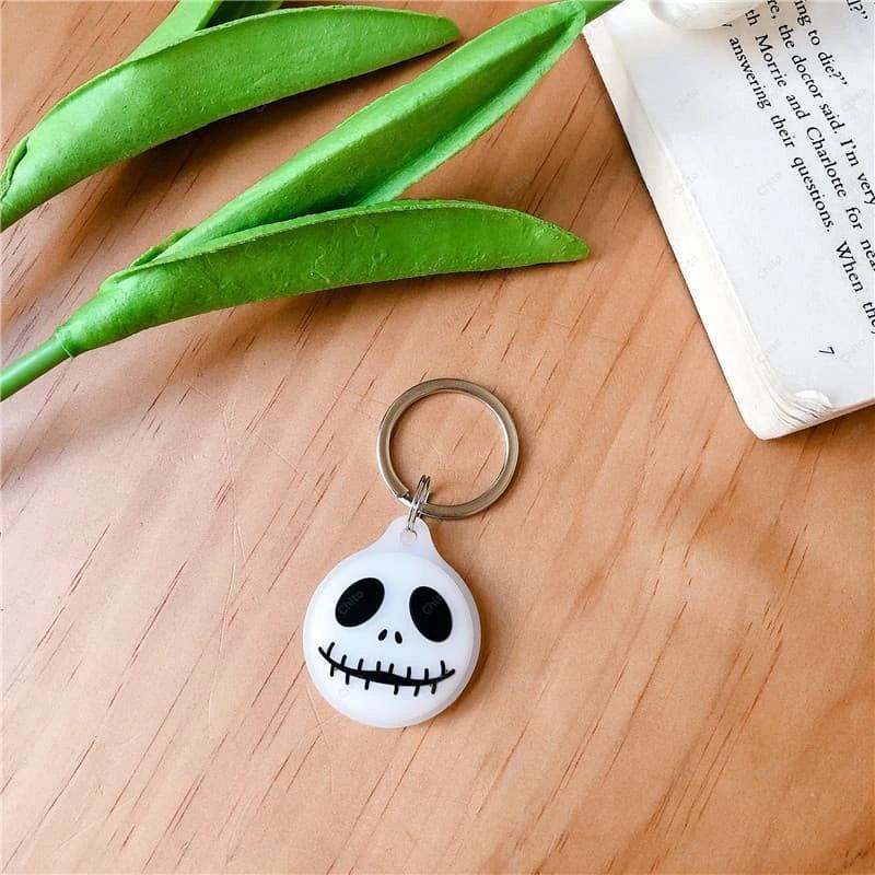 Cute Cartoon Soft Silicone For Airtag Case Protective Silicon Cover For Apple Airtags Holder KeyChain Shell Air Tag Tracker