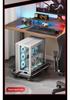Movable Desktop Computer Stand with Wheels