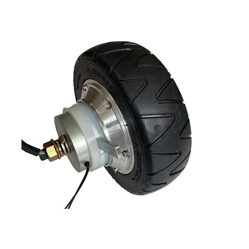 8" Brushless Geared Hub Motor, 6km/h Low-Speed High-Torque Handcart, Lawn Mower, Sweeper, Dining Vehicle