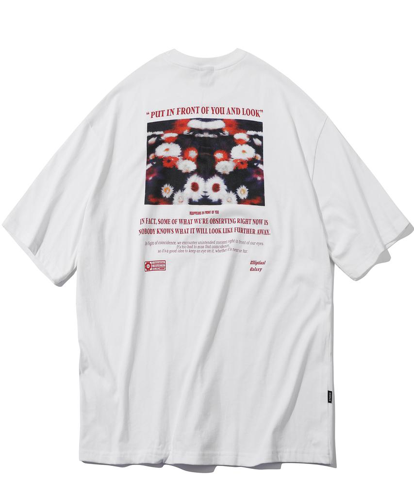 CPGN STUDIO Put In Flower White Short Sleeve T-Shirt