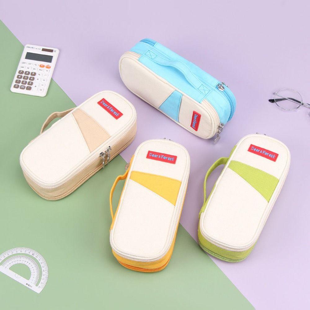

Supplies Travel Wallet Pencil Bag Schools Supplies Pen Bag Stationery Storage Pen Box Pencil Case
