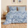 4-piece "Vanessa" Sheet Set for 140 X 190 Cm Bed Adama Azur