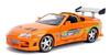 Jada Toyota Supra Orange Brian Finished Product JADA30738 1/24 F&F O'Connor