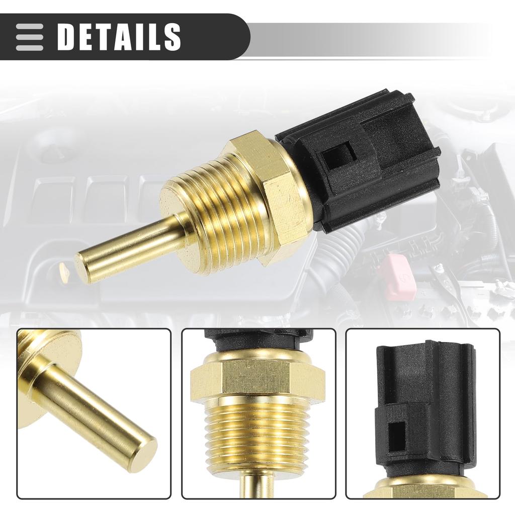 ACROPIX Engine Temperature Sensor Temperature Transmitter for Chry sler Sebring 2003-2005 Metal No.1308A012 Golden Tone