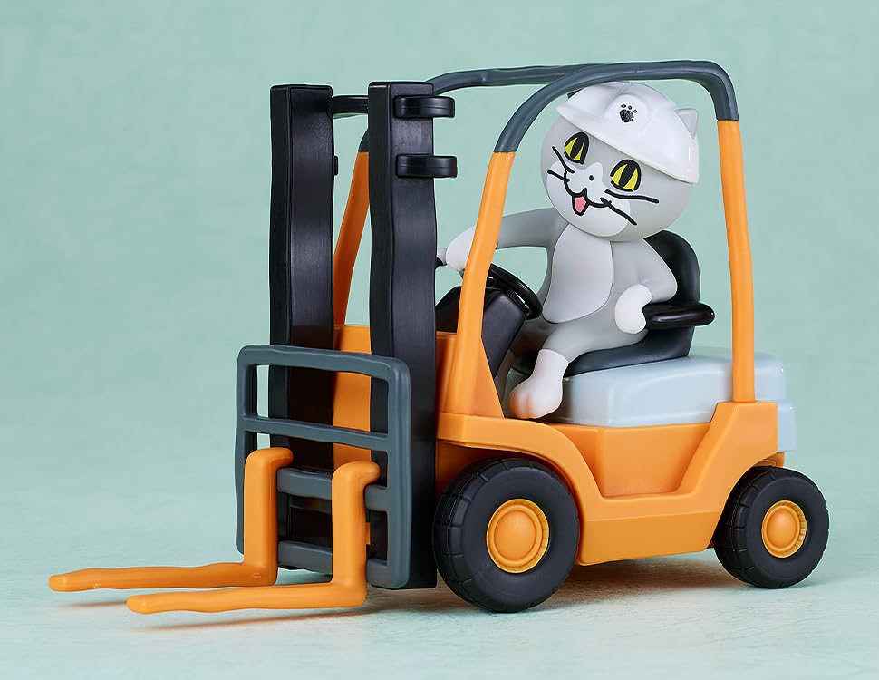 GOOD SMILE COMPANY POP UP PARADE Work Cat Plastic Painted Finished Figure Run! Non-scale