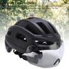 Bike Helmet with Magnetic Photochromic Goggles PC EPS Windproof Impact Proof Lightweight Breathable Cycling Helmet for Men Women