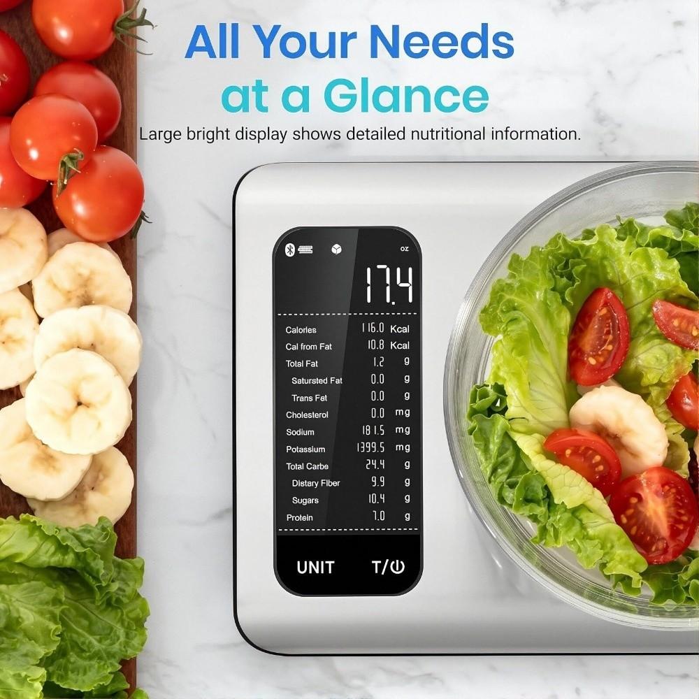 Stainless Steel Smart Digital Kitchen Scale Calorie Counter Scale  Kitchen Use