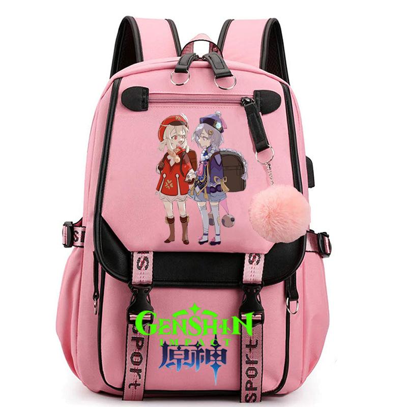 3-teiliges Schulrucksack-Set für Schüler Große Kapazität Oxford-Stoff Schultasche mit Schultergurt und Federmäppchen