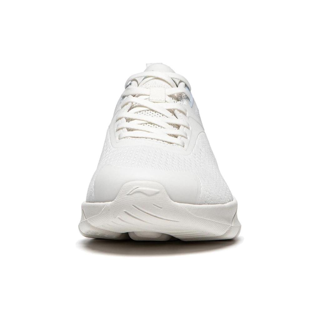 Li Ning Stoff Niedriger Schaft Freizeit Laufschuhe Damen Weiß Blau ARSU006-5